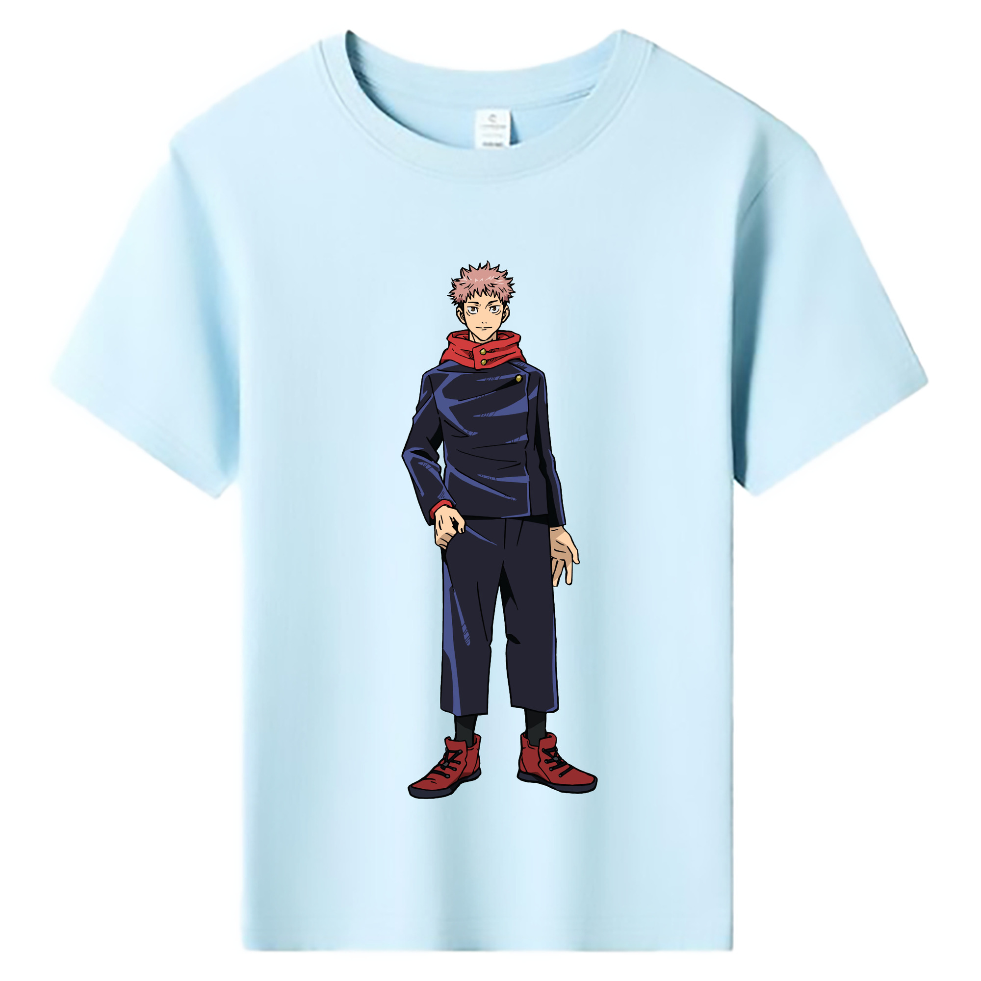 （画像用） 呪術廻戦 Jujutsu Kaisen 綿100％キッズTシャツ（フロントプリント）
